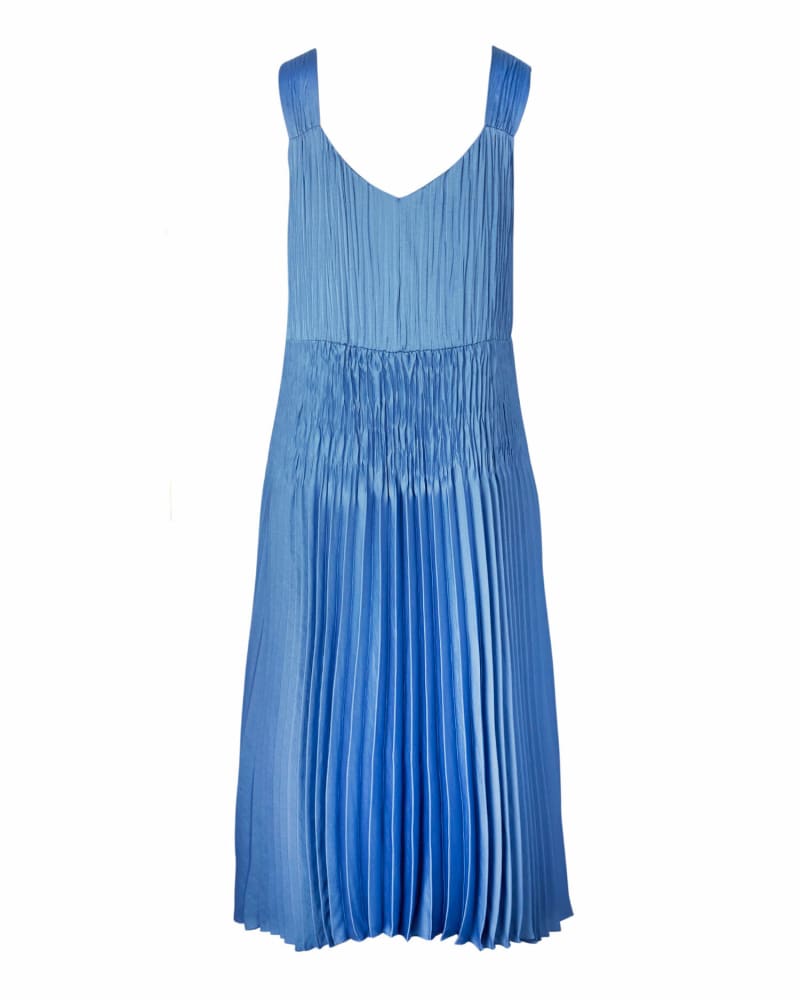 Vince pleated cami maxi dress online